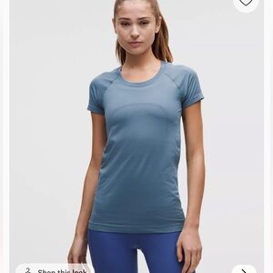 Lululemon short sleeve athletic Swiftly Tech shirt